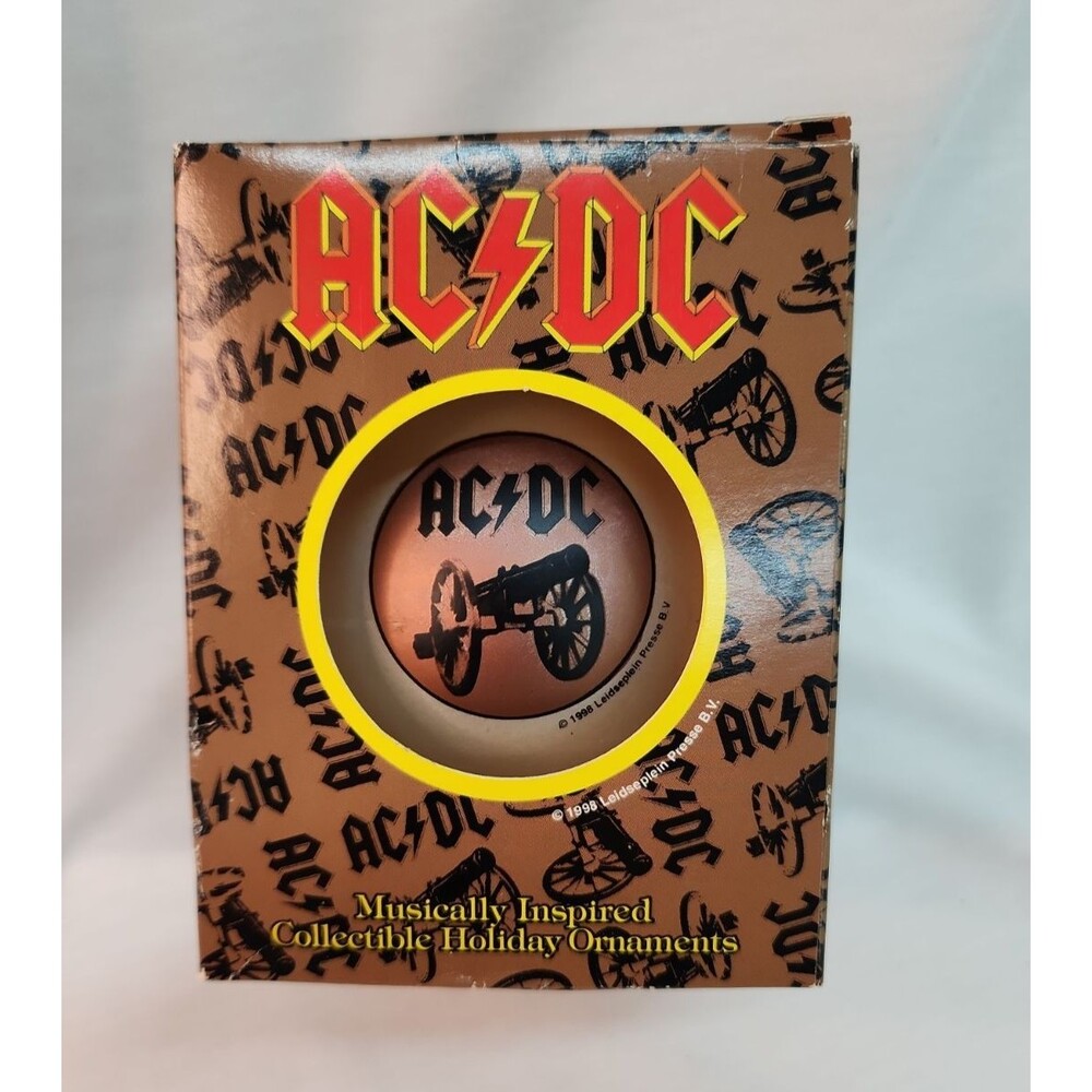 AC/DC Vintage Ornament Decent Condition In Original Box As Pictured